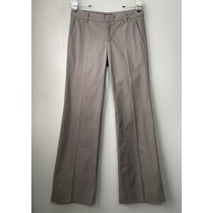 Gap Bootcut Chinos Women Size 2 Gray Low Rise Trousers Pants Business Casual Y2K